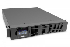Digitus Zasilacz awaryjny UPS Online Rack 19' LCD, 3000VA/3000W, 6x12V/9Ah, 8xC13, 1xC19, USB, RS232, RJ45