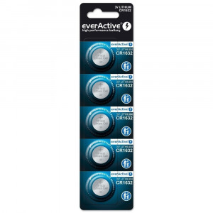 everActive Baterie litowe mini CR1632 blister 5 sztuk