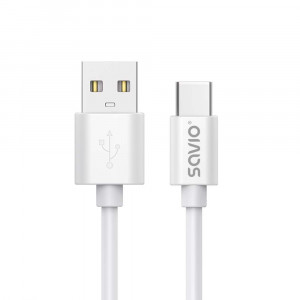 Savio Kabel USB-A - USB-C, 2A, 3m, CL-168