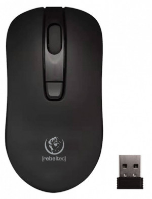rebeltec Mysz bezprzewodowa STAR black 800/1000/1600 DPI