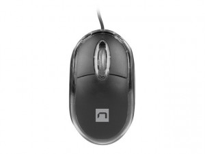 NATEC Mysz Vireo 2 1000 DPI optyczna USB Czarna