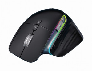 Gembird Mysz bezprzewodowa RAGNAR WRX900 9 przyciskow RGB