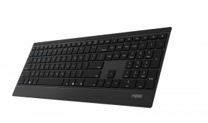 Rapoo Klawiatura bezprzewodowa Multi-Mode E9500M czarna
