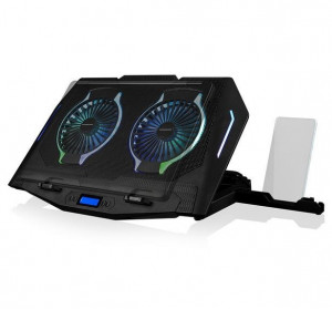 ModeCom Podstawka chłodząca pod laptopa CF21 RGB SILENT FAN Czarna
