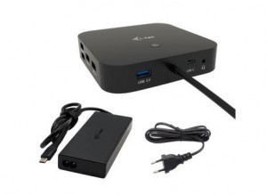 iTec Stacja dokująca USB-C HDMI Dual DP Docking Station Power Delivery 100 W + Universal Charger 100 W