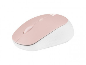 NATEC Mysz bezprzewodowa Harrier 2 Bluetooth 5.1 biało-różowa