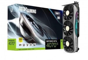 Zotac Karta graficzna GeForce RTX 4070 Ti TRINITY OC 12GB GDDR6X 192bit 3DP/HDMI