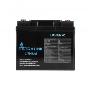 Extralink Akumulator LiFePO4 60AH 12.8V BMS EX.30448
