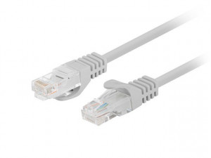 Lanberg Patchcord kat.5e UTP 7.5m szary fluke