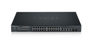 ZyXEL Przełącznik XMG1930-30, 24-port 2.5GbE Smart Managed Layer 2 Switch with 4 10GbE and 2 SFP+ Uplink