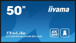 iiyama Monitor 50 cali LH5054UHS-B1AG 24/7, VA, ANDROID.11, 4K, SDM, 2x10W
