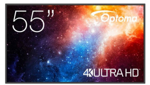 Optoma Monitor wielkoformatowy 55 cali N3551K matowy 24h/7,450cd/m2,USB-C,4K UHD (3840 x 2160),Android 11,Wifi+BT,OMS kod producenta H1F2C0MBW10