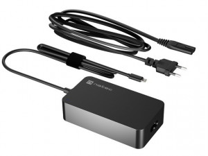 NATEC Zasilacz Laptop Grayling USB-C 45W do laptopów, tabletów, telefonów