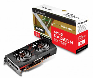 Sapphire Karta graficzna Radeon RX 7600 Gaming OC 8G GDDR6 128bit 3DP/HDMI