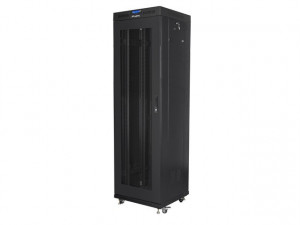 Lanberg Szafa stojąca rack 19 42U 600x600, czarna