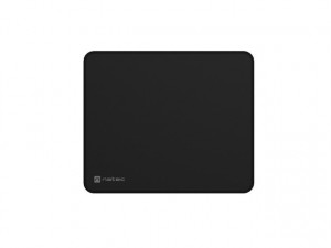 NATEC Podkładka pod mysz Colors Series Obsidian Black 300x250 mm