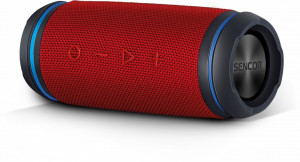 SENCOR Głośnik Bluetooth SSS 6400 Sirius 30W, TWS, NFC, IPX6 Czerwony