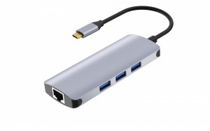 I-BOX Stacja dokująca HUB USB/LAN IUH3RJ4K