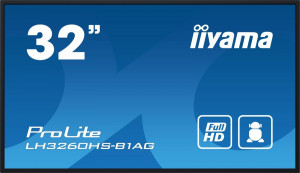 iiyama Monitor wielkoformatowy 31.5 cala LH3260HS-B1AG matowy 24h/7 500(cd/m2) VA 1920 x 1080 FHD Android.11 Wifi CMS(iiSignage2)