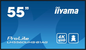iiyama Monitor wielkoformatowy 55 cale LH5560UHS-B1AG matowy 24h/7 500(cd/m2) VA 3840 x 2160 UHD(4K) Android.11 Wifi CMS(iiSignage2)
