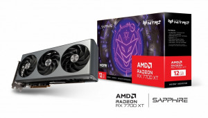 Sapphire Karta graficzna Radeon RX 7700 XT NITRO+GAMING OC 12GB GDDR6 192bit 2DP