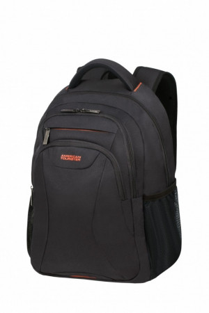 American Tourister Plecak na laptopa AT WORK 15.6 cala czarno-pomarańczowy