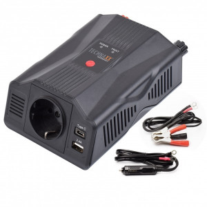 Technaxx Falownik przetwornica 300W DC 12V/AC 230V TE24