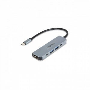 Dicota Hub USB-C 5 w 1 Video Hub 4K PD 100W
