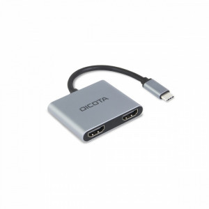 Dicota Stacja dokująca USB-C Portable 4-in-1 D ock 4K 2xHDMI 100W PD