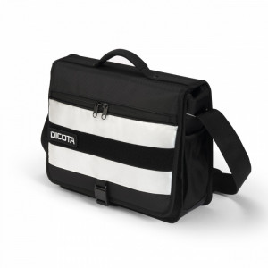 Dicota Torba Messenger Reflectiv Czarna