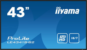 iiyama Monitor 42.5 cala ProLite LE4341S-B2 IPS,FHD,18/7,LAN,HDMI