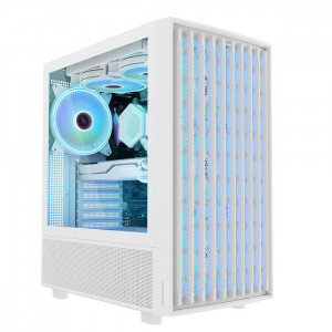 ModeCom Obudowa Breeze ARGB FLOW Midi biała