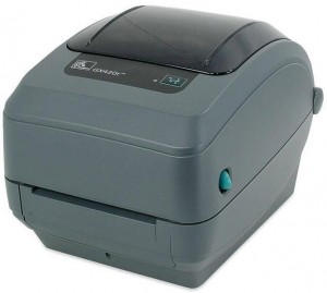 Zebra TT Printer GX420t; 203dpi, EU and UK Cords, EPL2, ZPL II, USB, Serial, Ethernet