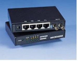 Microsens 5-Port FE Mini Switch 1x 100FX SC/MM, 4x 10/100TX, ext. PS (110/230VAC)