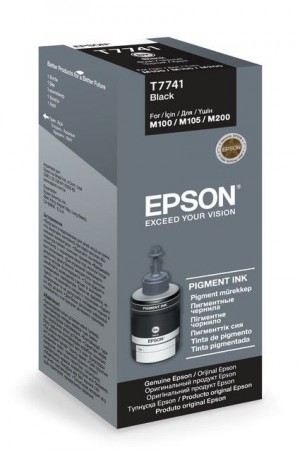 Epson Tusz T7741 BLACK 140ml butelka do M100/M105/M200
