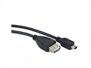 Gembird Kabel OTG USB Mini BM -> USB AF 15cm