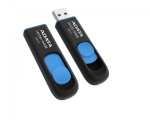 A-Data Pendrive DashDrive UV128 64GB USB 3.2 Gen1 czarno - niebieski