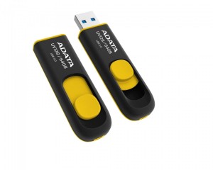 A-Data ADATA AUV128-64G-RBY ADATA memory USB UV128 64GB USB 3.1 black+yellow