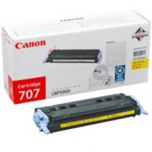 Canon Toner 707 9421A004 Gelb bis zu 2.000 Seiten