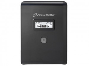 PowerWalker UPS VI 2000 LCD Line-Interactive 2000VA 2X Schuko 2X IEC C13 USB-B LCD