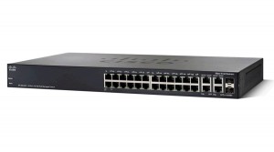 Cisco Systems Switch zarządzalny Cisco SF300-24MP 24x10/100 2x1000 2xSFP/Combo PoE+