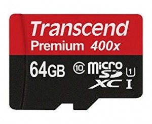 Transcend TS64GUSDU1 karta pamięci Micro SDXC 64GB Class 10 UHS-I +adapter SD