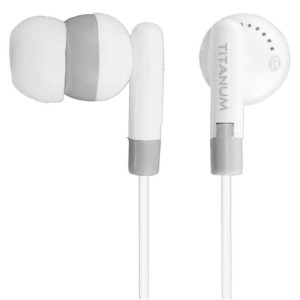Titanum Słuchawki TH103 biało-szare