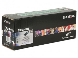 Lexmark E352H31E Toner black korporacyjny zwrotny 9000 str. E250/E350/E352