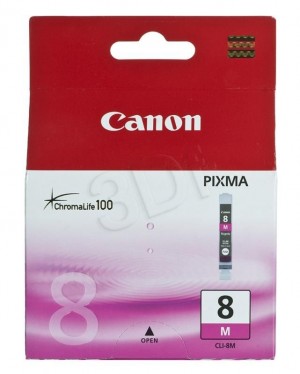 Canon 0622B001 Tusz CLI8M magenta 13ml iP3300/4200/4300/5200/5300/6600/6700/MP500/600