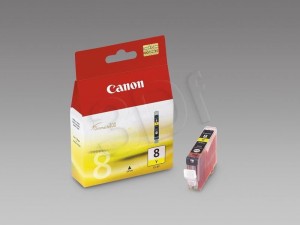 Canon 0623B001 Tusz CLI8Y yellow 13ml iP3300/4200/4300/5200/5300/6600/6700/MP500/600/