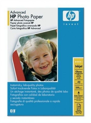 HP Papier Advanced foto Błyszczący 250g A4 25arkuszy Q5456A