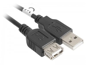 Tracer Kabel USB 2.0 A-A M/F 1,8m