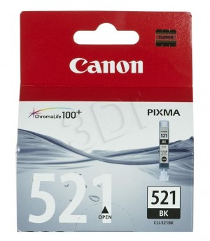 Canon CLI-521 BLK INK CARTRIDGE/BLACK INK CARTRIDGE