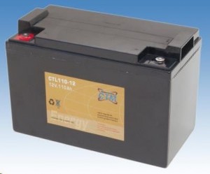 CyberPower Baterie - CTM CTL 110-12 (12V/110Ah - M6), životnost 10-12let